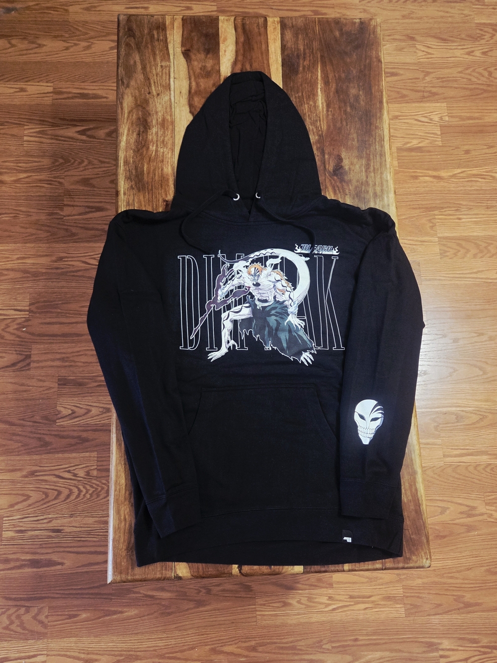 Dim Mak x Bleach Men's "Ichigo Hollow Hoodie" In Black. Size L